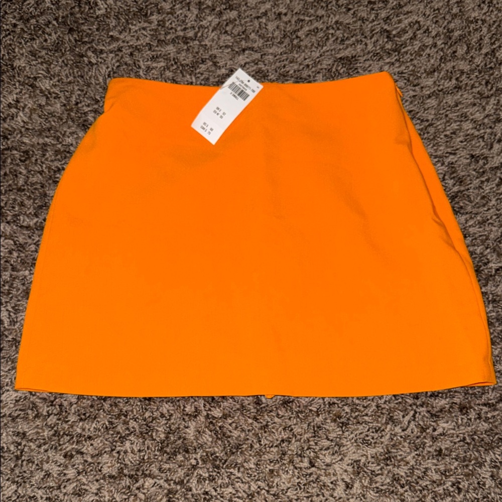 The A&F Scarlett Mini Skort Orange